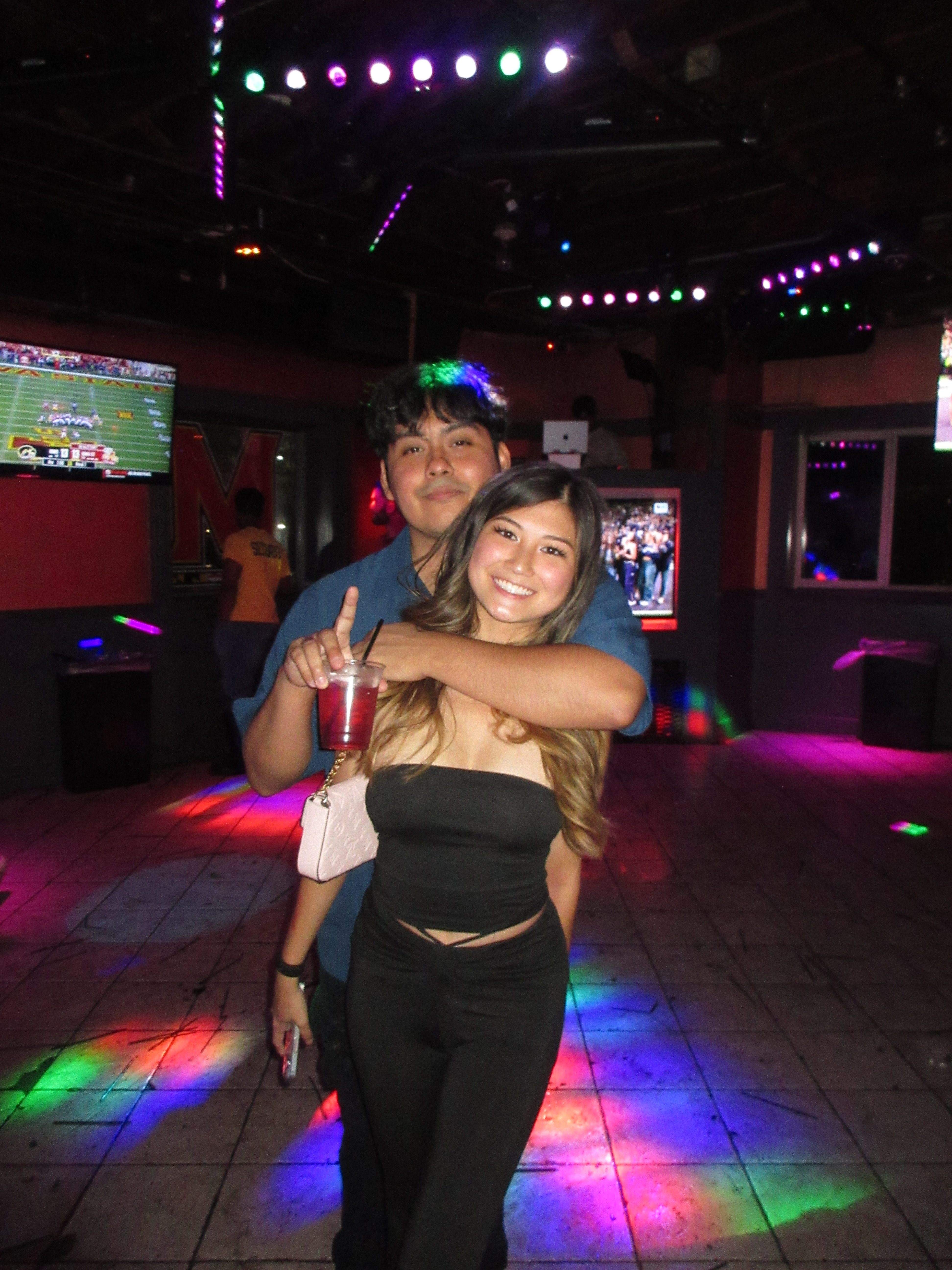Katie with friend